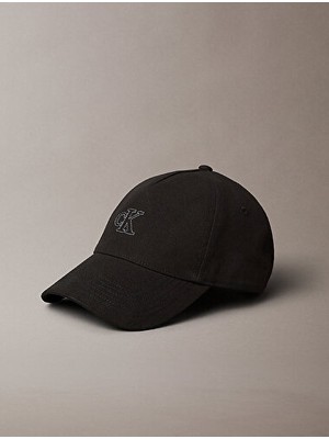 Calvin Klein Kadın Canvas Embossed Monogram Detaylı Şapka