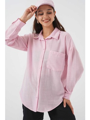 Piove Cep Detaylı Salaş Gömlek – Green Vibe