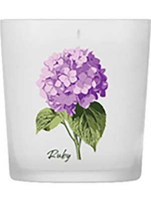 Ruby Kokulu Mum Ortanca 5 Adet