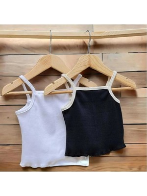 Magu Kız Çocuk Koşkorse 2'li Crop Body T-Shirt