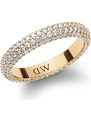 Daniel Wellington Pave Crystal Ring Gold
