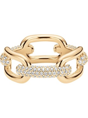 Daniel Wellington Crystal Link Ring Gold