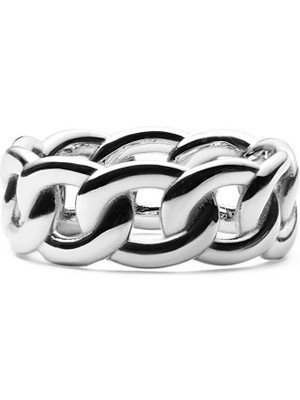 Daniel Wellington Chunky Chain Ring Silver
