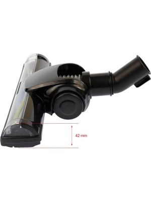 Sekaparts Philips Uyumlu Slim Turbo Başlık | Yatay Süpürge Turbo Fırça | Halı Koltuk Tüy Toplama Aparatı | Güçlü Döner Başlık