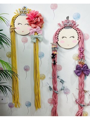 Özbience Çocuklar Için Renkli Bohem Tarz Toka ve Organizer Seti