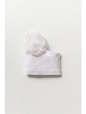 Magu Kız Çocuk Tek Omuz Crop Body T-Shirt