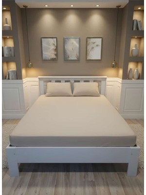 Tekstil Vagonu Battal Boy Lastikli Çarşaf Takımı ( 2ADET Yastık Kılıflı)