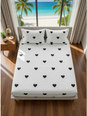 Tekstil Vagonu Battal Boy Lastikli Çarşaf Takımı ( 2ADET Yastık Kılıflı)