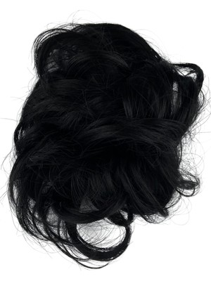 Özbience Şık ve Pratik Siyah Lastikli Topuz Toka, Günlük Kullanım Için Mükemmel