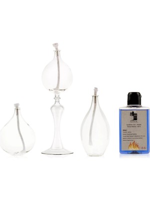 Manor Cam 3'lü Katanya Model Mix Cam Kandil - Lacivert