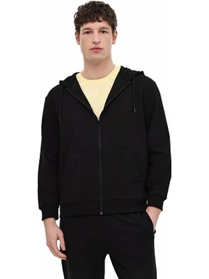 MB SN72 Fz Hod 6fx Lumberjack Erkek Sweat A102064455 Sıyah