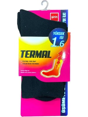 Şirin 6550 Şirin Termal Havlu /siyah/36-40