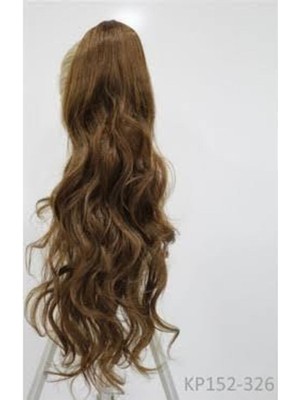 Özbience Karamel Kumral Tokalı At Kuyruğu Saç Posti, Şık ve Pratik Aksesuar