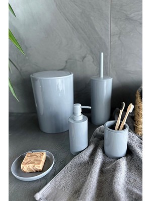 Hype Store Flores 5li Banyo Seti-Gri