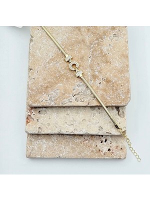 SY Aksesuar 14K Harf Bileklik