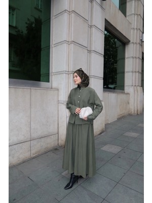 Modal Kumaş Kiloş Etekli Alt-Üst Takım