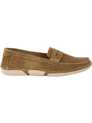 Pegia Süet Klasik Kadın Loafer DG6107