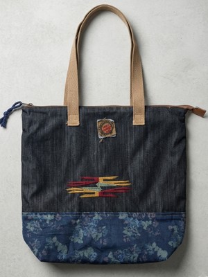 Old Cotton Denim / Kot Kumaş Bohem Omuz Çantası – Angelica