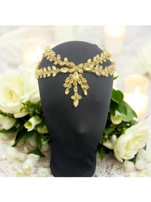 Özbience Şık ve Zarif Gelin, Kına, Nişan, Söz ve Parti Taç Takımı