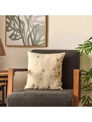 Matmel Soft Luna Kırlent - Ekru - 45X45 cm