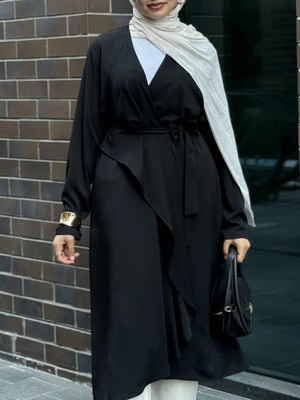 Şalyaka Kuşaklı Krep Kap