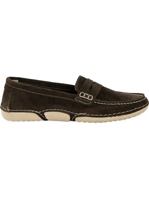 Pegia Süet Klasik Kadın Loafer DG6107