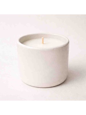Cogo Seramik Vanilya Aromalı El Yapımı Seramik Mum
