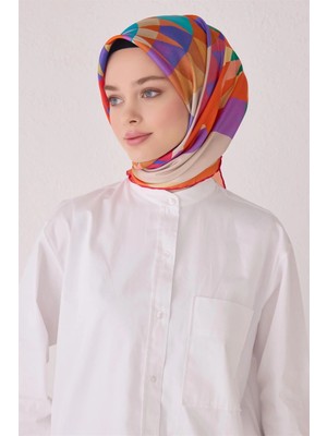 Belli Saten Ipek Eşarp E24YA4046D01 4046D-02