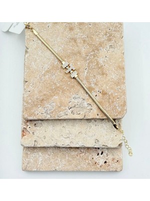 SY Aksesuar 14K Harf Bileklik