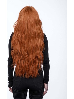 Özbience Bakır Renk Dalgalı Yarım Ay Çıt Çıt 70CM, Isıya Dayanıklı Şık Tasarım