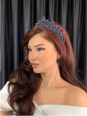 Özbience Eğlenceli ve Şık Gelin Nişan Kına Söz Tacı Aksesuarı