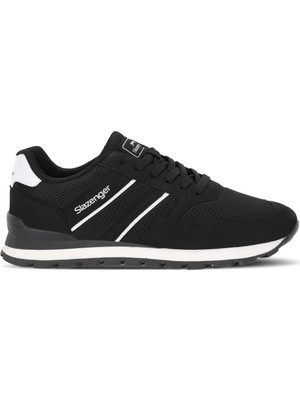 Slazenger Zamback Erkek  Siyah / Beyaz Günlük Spor Ayakkabısı
