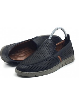 Catelli 620 %100 Hakiki Deri Ortopedik Erkek Yazlık Rahat Hafif Esnek Günlük Çarık Delikli Terleme Koku Yapmaz Ayakkabı Yeni Sezon 40-45