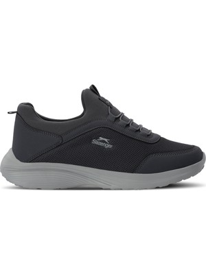 Slazenger Ebony I Erkek  Gri Koşu & Yürüyüş Spor Ayakkabısı