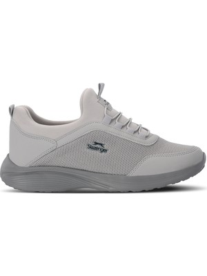 Slazenger EBONY I Erkek  Gri Koşu & Yürüyüş Spor Ayakkabısı