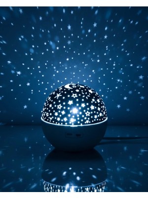 TE Dükkan Buğz Çocuk ve Yetişkinler Için Yıldız Projektör Gece Işığı