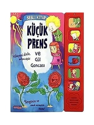 SHC4200 Küçük Prens ve Gül Goncası (Ciltli): Sesli Kitap
