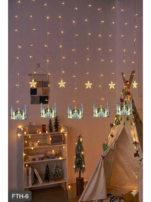 SHC4200 Mey Ithalat® Ramazan Perde LED Işık 3 Metre