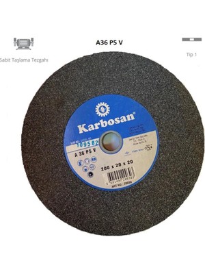 Karbosan 200X20X20 36 Kum Nk Taşlama Taşı