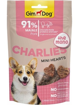 Hype Store Köpek Ödül Charlies Mini Hearts Domuz 70 gr