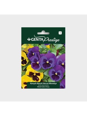 Hype Store Prestige Karışık Alacalı Hercai Menekşe Çiçek Tohumu