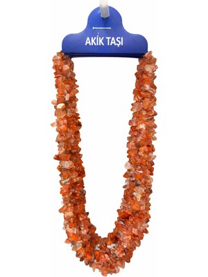 Doğal Akik Taşı Kolye – Nazar Enerji Taşı Kolye