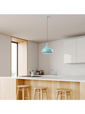 Özbience Modern Turkuaz Sarkıt Avize ile Şıklık ve Aydınlatma