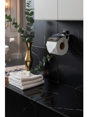 Özbience Yapışkanlı Tuvalet Kağıtlığı, Banyo Aksesuarları, Pratik ve Şık Tasarım