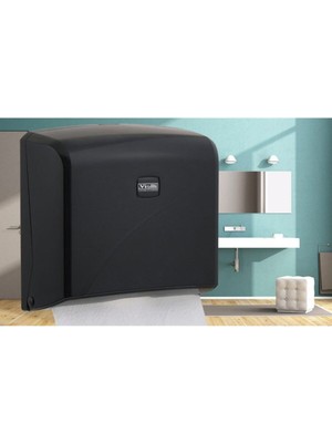 Özbience Kâğıt Havlu Dispenseri, 22 Cm, 200 Adet, Şık ve Pratik Kullanım