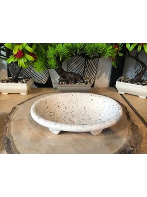 Özbience Şık ve Dayanıklı Ayaklı Porselen Katı Sabunluk, Banyonuzda Zarafet