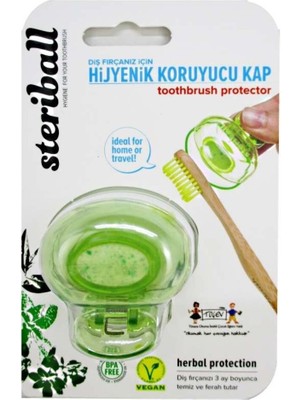 Özbience Eco Friendly Diş Fırçası Koruyucu, Güvenli ve Temiz Saklama Için