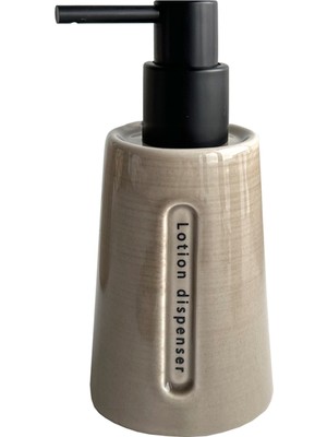 Özbience Şık Taper Sıvı Sabunluk Bej, Pratik ve Şık Tasarım