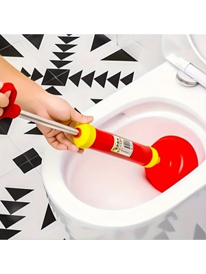 Özbience Güçlü Vantuzlu Tıkanıklık Giderici, Ergonomik Saplı Pompa