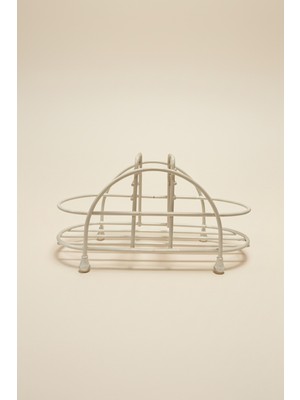 Özbience Metal Sünger Bölmeli Sıvı Sabunluk Standı, Pratik ve Şık Tasarım